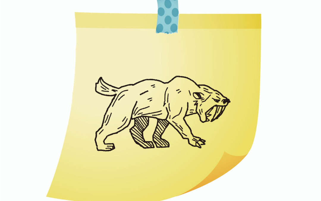 Why Your Brain Views Change as a Saber-Tooth Tiger
